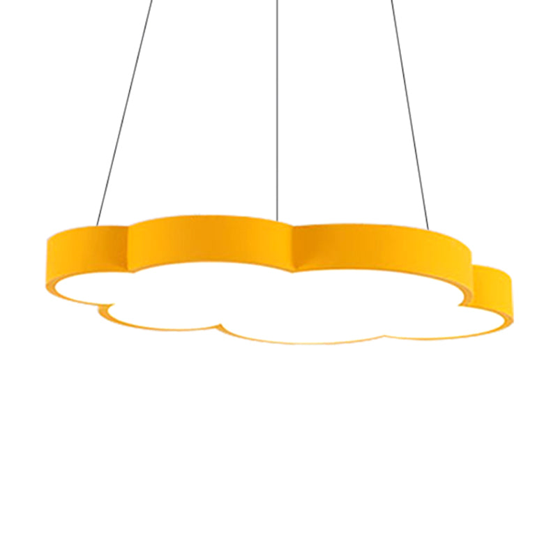 Floating Cloud Hanging Light Nordic Style Acrylic Pendant Light for Dining Room Clearhalo 'Ceiling Lights' 'Chandeliers' Lighting' options 193052