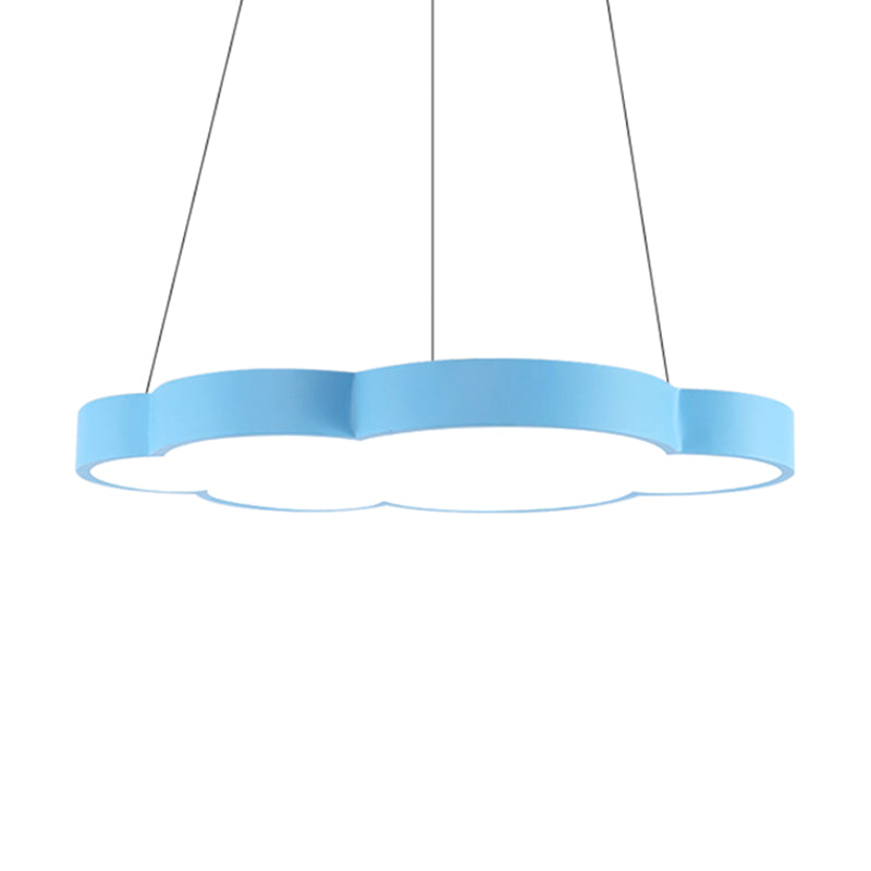 Floating Cloud Hanging Light Nordic Style Acrylic Pendant Light for Dining Room Clearhalo 'Ceiling Lights' 'Chandeliers' Lighting' options 193055