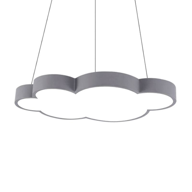 Floating Cloud Hanging Light Nordic Style Acrylic Pendant Light for Dining Room Clearhalo 'Ceiling Lights' 'Chandeliers' Lighting' options 193061