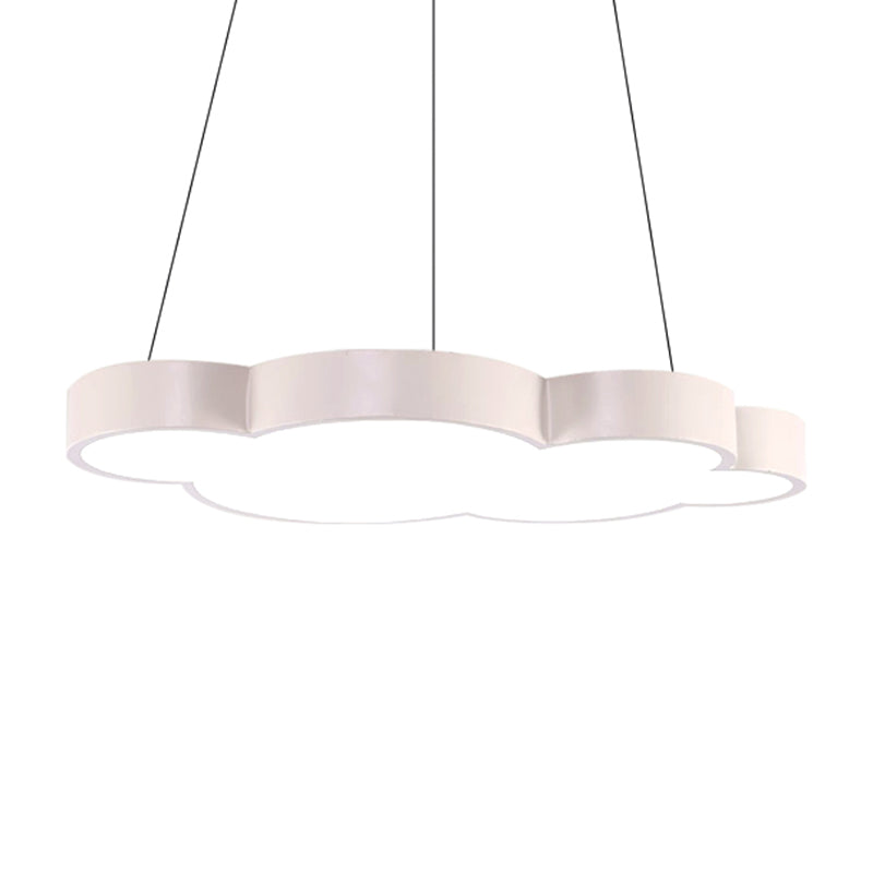 Floating Cloud Hanging Light Nordic Style Acrylic Pendant Light for Dining Room Clearhalo 'Ceiling Lights' 'Chandeliers' Lighting' options 193068