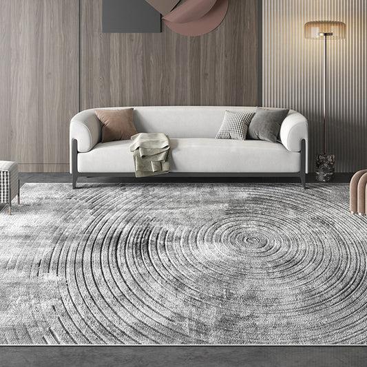 Simple Parlor Indoor Rug Soft Color Plain Indoor Rug Polypropylene Anti-Slip Area Carpet Grey Clearhalo 'Area Rug' 'Modern' 'Rugs' Rug' 1932573