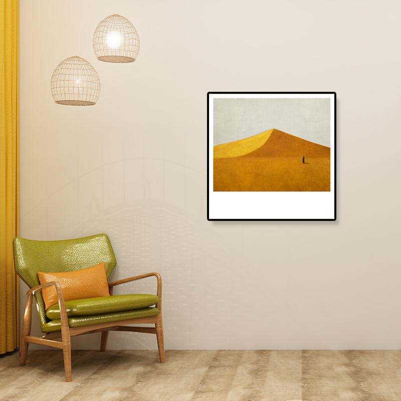 Soft Field Landscape Painting Pop Art Textured Canvas Print for Room, Multiple Size Options Clearhalo 'Arts' 'Canvas Art' 1933198