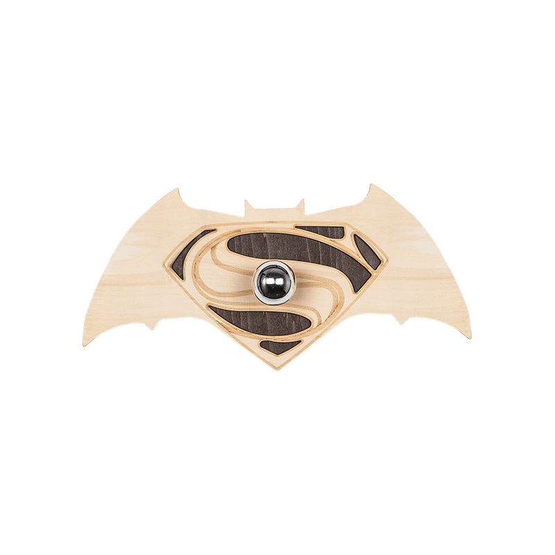 Cool Bat Shaped Wall Sconce 1 Head Animal Creative Wood LED Wall Lamp for Boys Bedroom Clearhalo 'Wall Lamps & Sconces' 'Wall Lights' Lighting' 193456