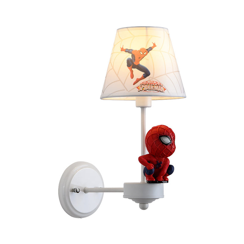 Resin Cartoon Character Wall Sconce Single Light Lovely Modern Sconce Light in Red Clearhalo 'Wall Lamps & Sconces' 'Wall Lights' Lighting' 193714