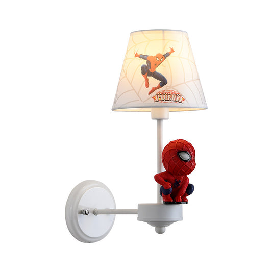 Resin Cartoon Character Wall Sconce Single Light Lovely Modern Sconce Light in Red Clearhalo 'Wall Lamps & Sconces' 'Wall Lights' Lighting' 193714