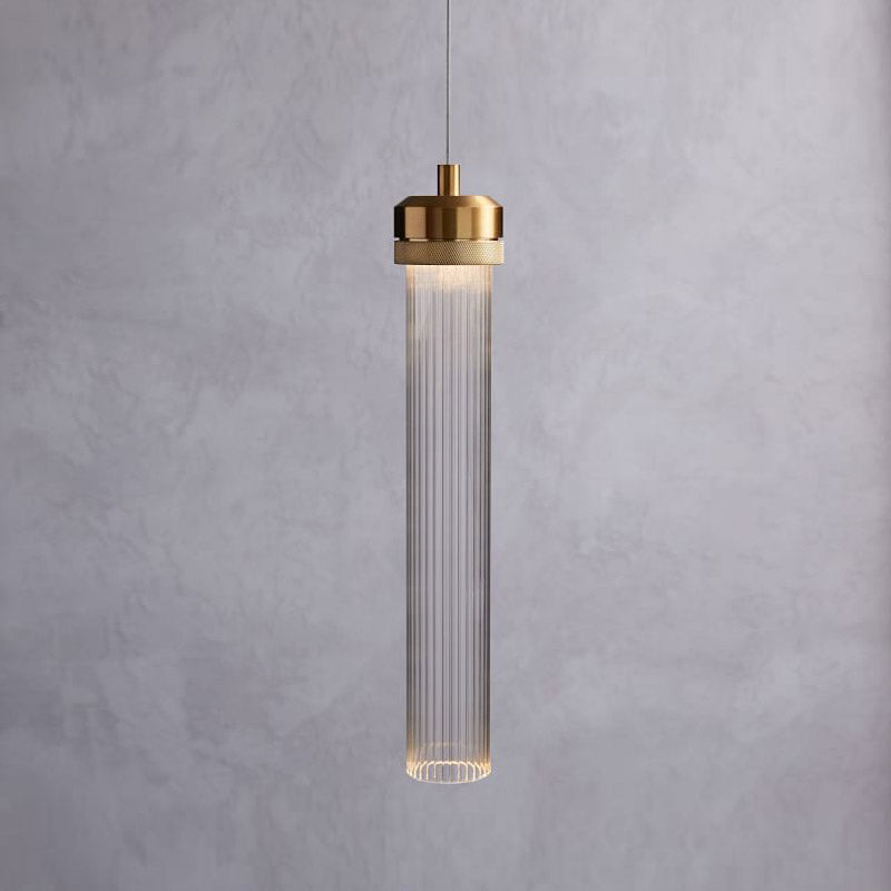 Long Tube Glass Pendant Light - Mooielight