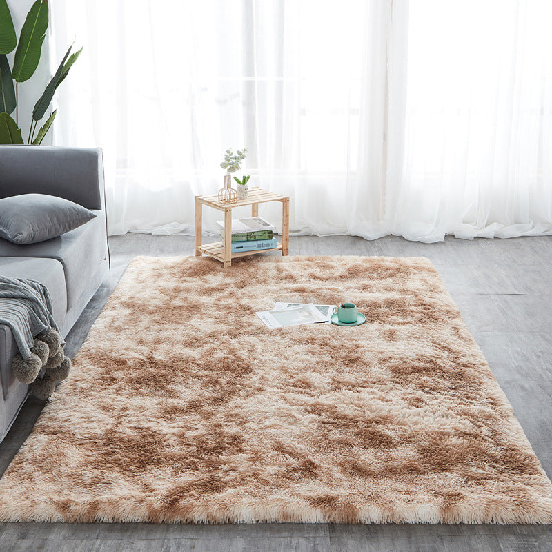 Pink and Grey Bedroom Rug Casual Ikat Pattern Area Rug Polyester Stain-Resistant Non-Slip Carpet Camel Clearhalo 'Area Rug' 'Casual' 'Rugs' Rug' 1947458