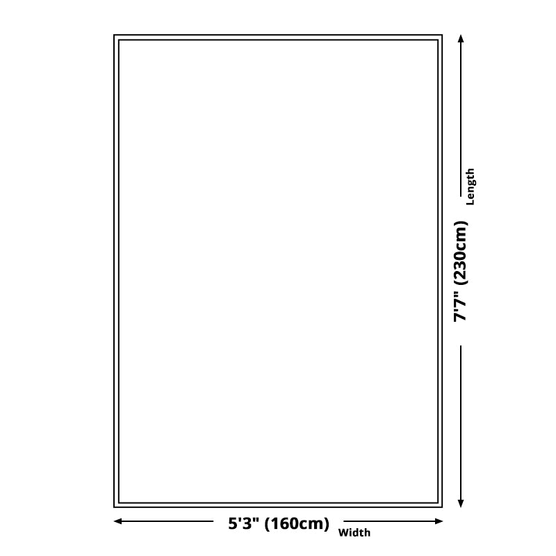 Gold Line Ink Painting Washable Gray Polyester Area Rug Modernism Bedroom Area Rug Clearhalo 'Area Rug' 'Modern' 'Rugs' Rug' 1947996