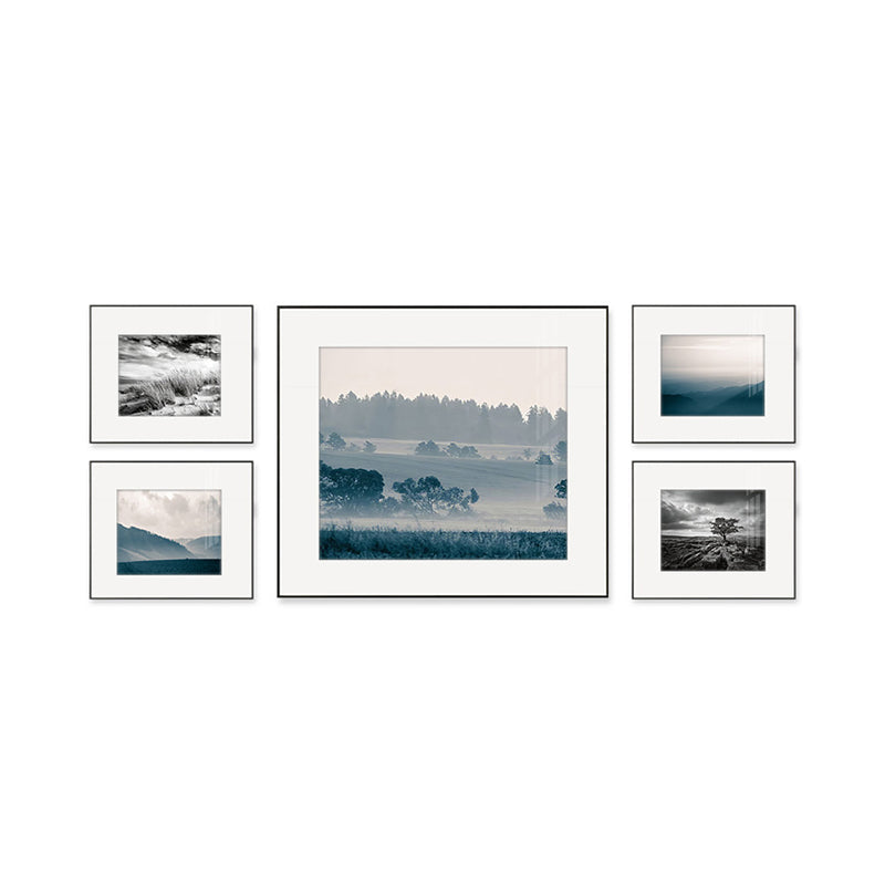 Modern Natural Landscape Canvas Soft Color Multi-Piece Wall Art Print for Living Room Clearhalo 'Art Gallery' 'Canvas Art' 'Contemporary Art Gallery' 'Modern' Arts' 1956456