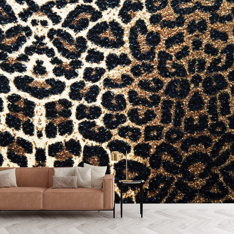 Wild Animal Print Mural Decal Contemporary Decorative Living Room Wall Art, Custom Printed Clearhalo 'Wall Decor' 'Wall Mural' 1957307