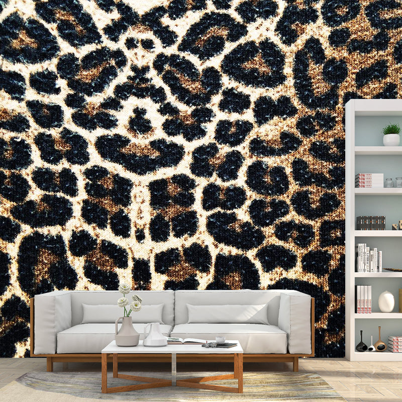 Wild Animal Print Mural Decal Contemporary Decorative Living Room Wall Art, Custom Printed Clearhalo 'Wall Decor' 'Wall Mural' 1957308