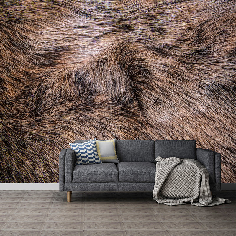 Wild Animal Print Mural Decal Contemporary Decorative Living Room Wall Art, Custom Printed Clearhalo 'Wall Decor' 'Wall Mural' 1957317