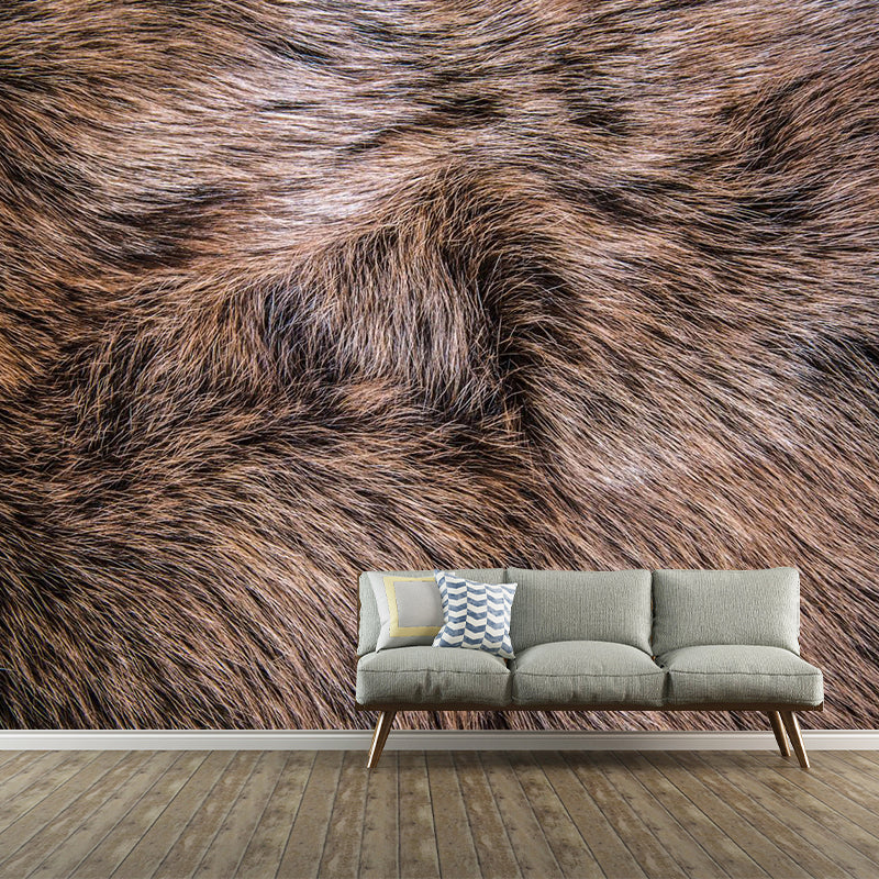 Wild Animal Print Mural Decal Contemporary Decorative Living Room Wall Art, Custom Printed Clearhalo 'Wall Decor' 'Wall Mural' 1957318