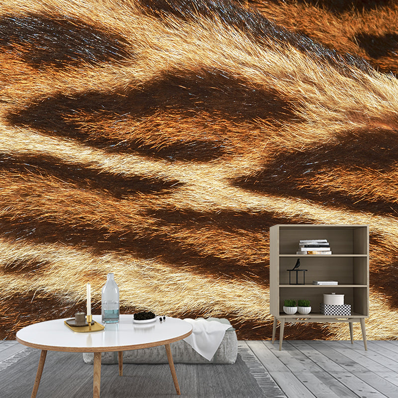 Wild Animal Print Mural Decal Contemporary Decorative Living Room Wall Art, Custom Printed Clearhalo 'Wall Decor' 'Wall Mural' 1957328