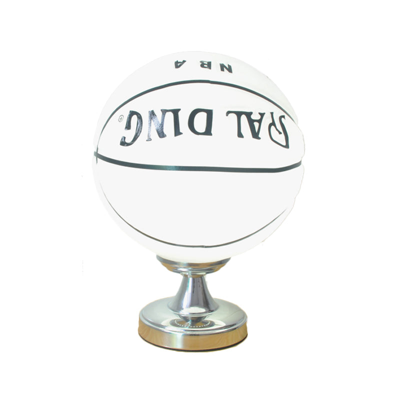 Sport Style Basketball Desk Light One Light Glass Table Light with Plug-In Cord for Kids Bedroom Clearhalo 'Lamps' 'Table Lamps' Lighting' 198012