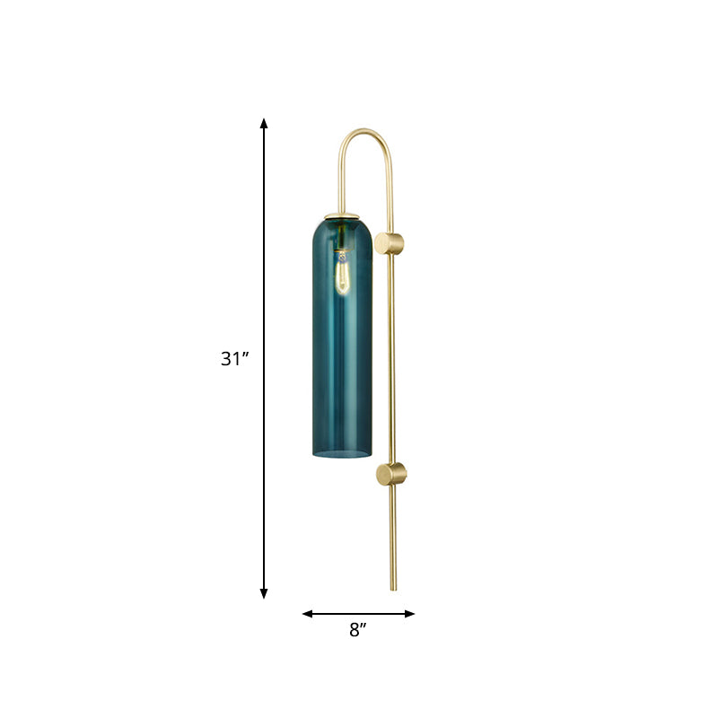 Postmodern Orbit/Ellipse/Circle Wall Lamp Metal 1 Light Living Room Wall Mounted Lighting in Gold Clearhalo 'Cast Iron' 'Glass' 'Industrial' 'Modern wall lights' 'Modern' 'Tiffany' 'Traditional wall lights' 'Wall Lamps & Sconces' 'Wall Lights' Lighting' 1981858