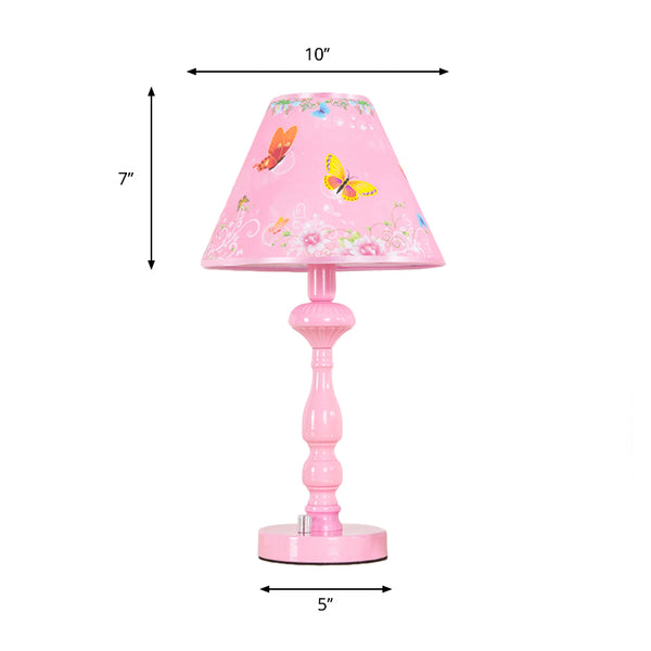 Scrivania a quadri rosa Luce 1 testa adorabile in tessuto Studio Light con  prua per la camera da letto del dormitorio