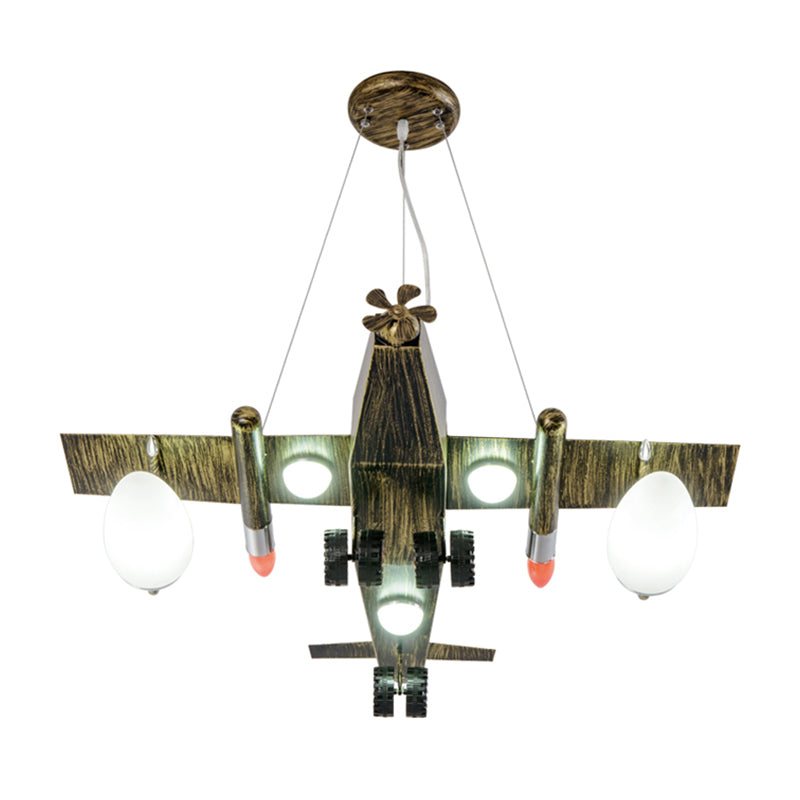 Metal Plane Hanging Pendant Lights Modern Hanging Lamp for Boys Bedroom Shop Clearhalo 'Ceiling Lights' 'Chandeliers' Lighting' options 199724