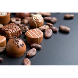 Dark Color Tasty Chocolate Mural Decal Contemporary Non-Woven Material Wall Covering Clearhalo 'Wall Decor' 'Wall Mural' 2009701