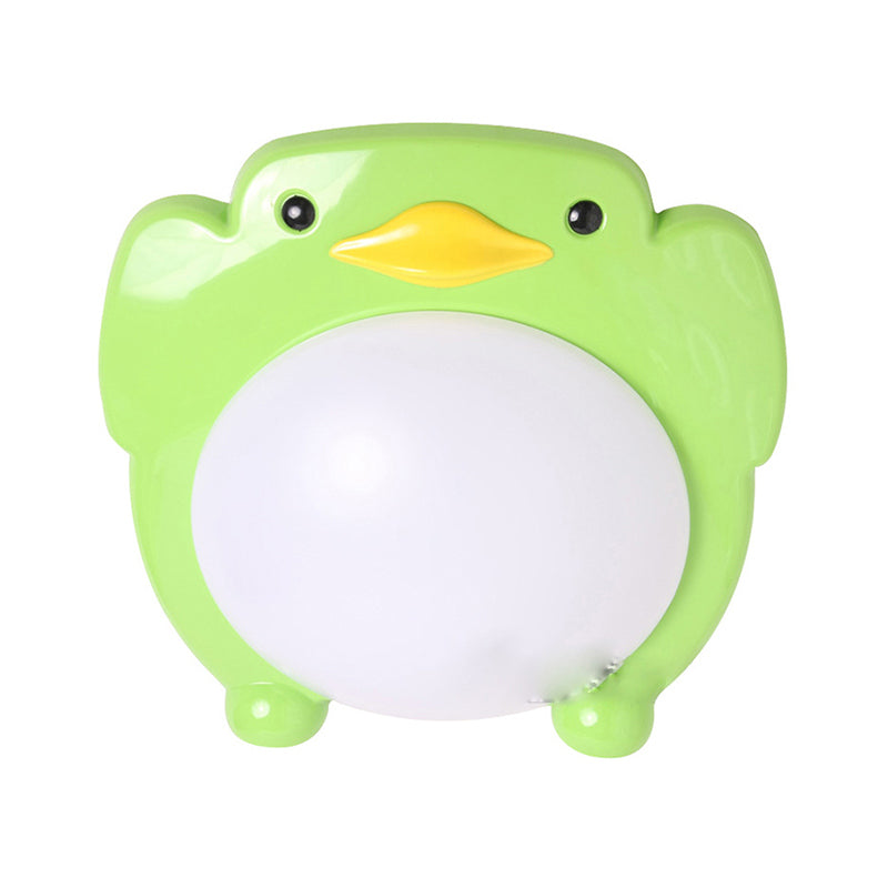 Cartoon Penguin LED Flush Ceiling Lights Metal Flush Mount Light for Kid Bedroom Clearhalo 'Ceiling Lights' 'Close To Ceiling Lights' 'Close to ceiling' 'Flush mount' Lighting' 201014