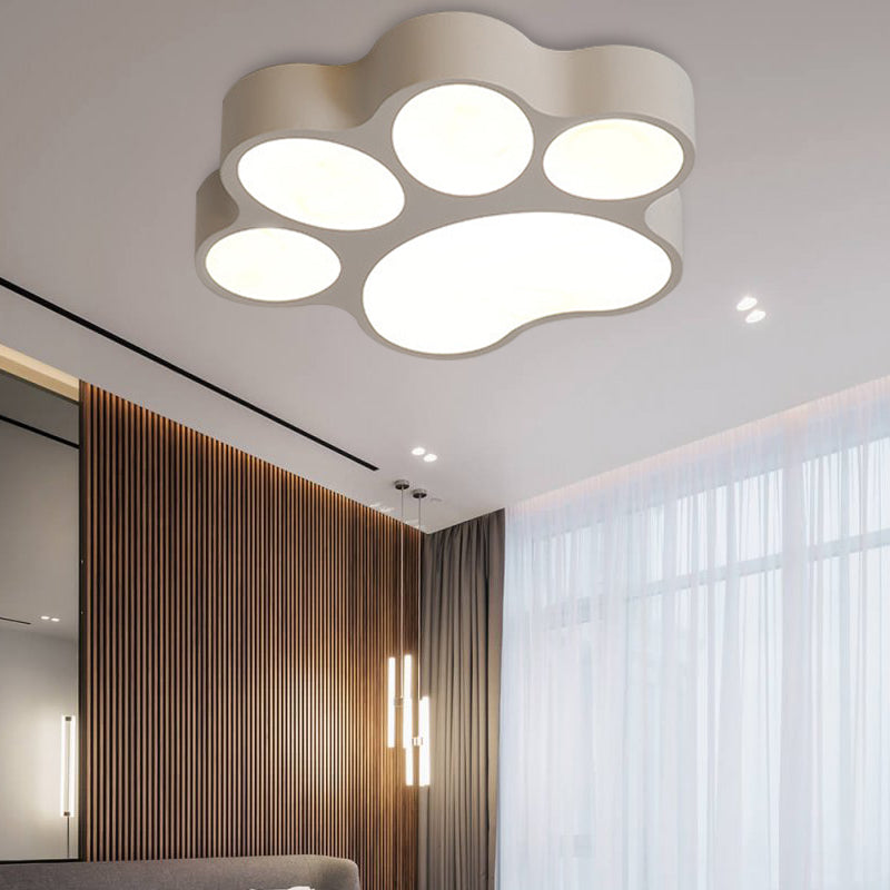 Art Deco Flush Ceiling Light Fixture Acrylic Flush Mount LED Lights for Living Room Clearhalo 'Ceiling Lights' 'Close To Ceiling Lights' 'Close to ceiling' 'Flush mount' Lighting' 201120