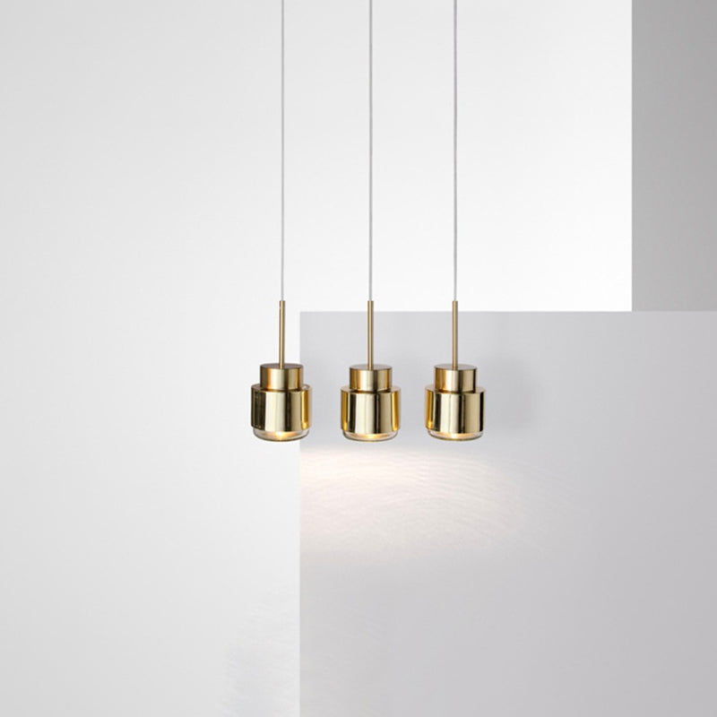 Nordic 1 Head Drop Lamp Brass Grenade Suspension Lighting Fixture with Metal Shade Clearhalo 'Ceiling Lights' 'Modern Pendants' 'Modern' 'Pendant Lights' 'Pendants' Lighting' 2011618