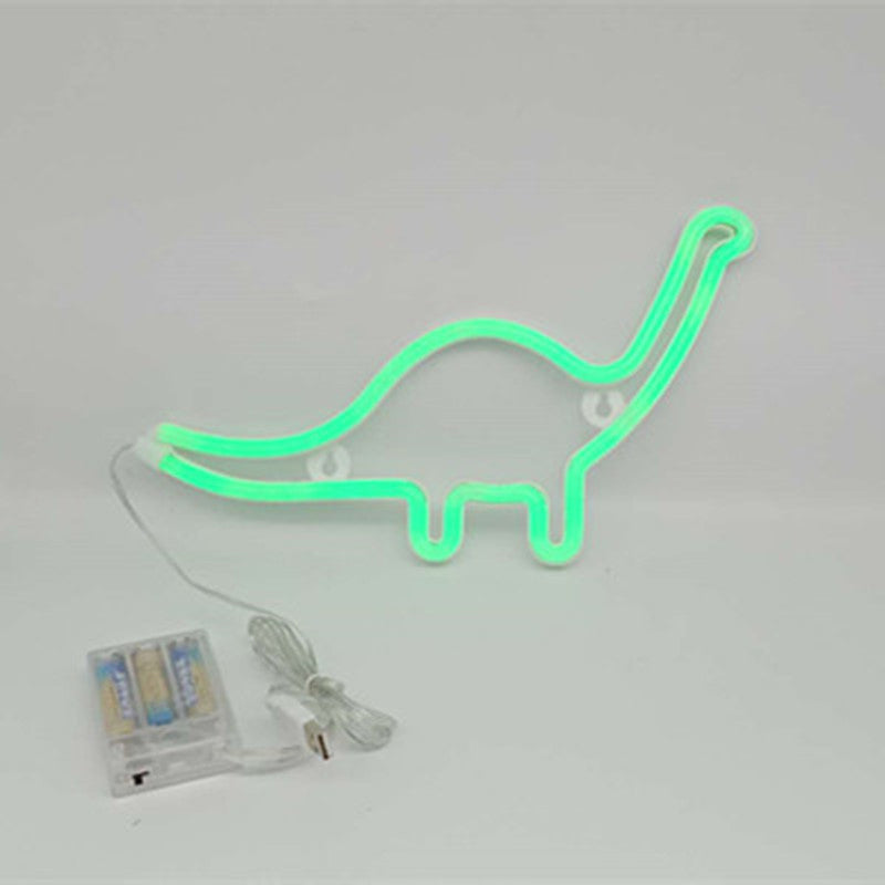 Dinosaur Plastic Wall Lighting Modern Style Battery LED White Nightstand Lamp for Boys Bedroom Clearhalo 'Night Lights' 'Wall Lights' Lighting' 2016655