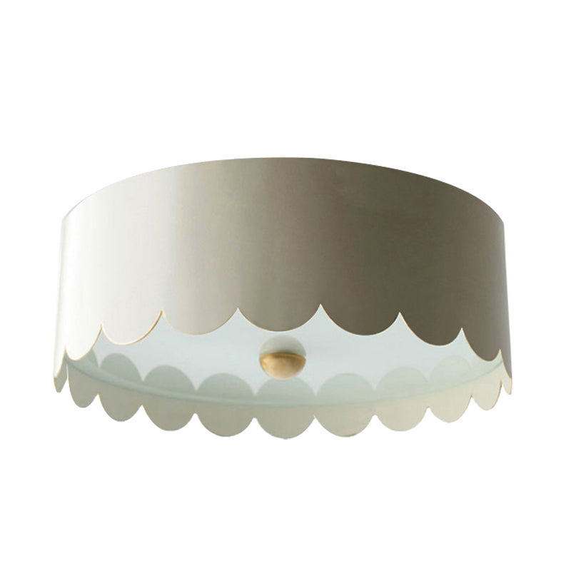 Bedroom Round Flush Mount Light Fixture Acrylic Monochromatic Flush Mount Ceiling Fixtures Light Clearhalo 'Ceiling Lights' 'Close To Ceiling Lights' 'Close to ceiling' 'Flush mount' Lighting' 202247