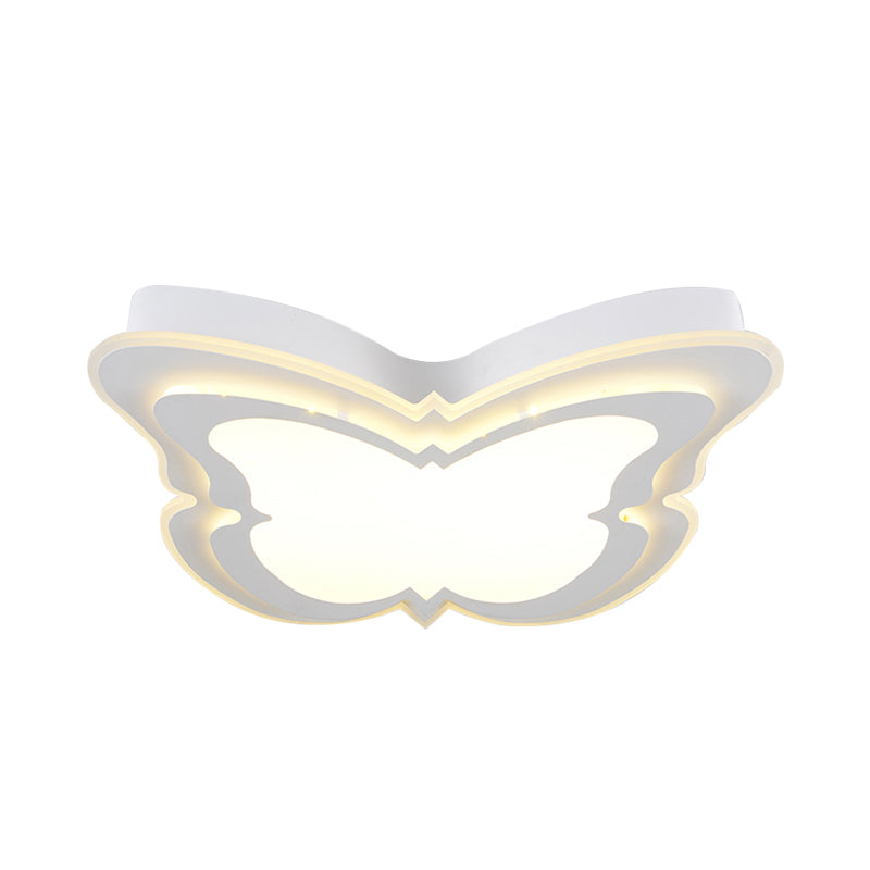 Cartoon Flush Mount Ceiling Fixture with Butterfly Acrylic Ceiling Light Fixture for Kindergarten Clearhalo 'Ceiling Lights' 'Close To Ceiling Lights' 'Close to ceiling' 'Flush mount' Lighting' 202390