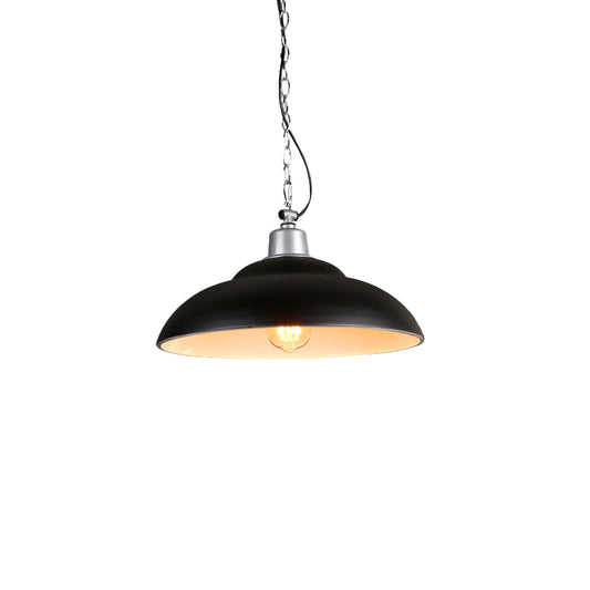 1 Bulb Double Bubble Pendant Lamp Industrial Black Metal Suspension Lighting for Kitchen Black Clearhalo 'Art Deco Pendants' 'Black' 'Cast Iron' 'Ceiling Lights' 'Ceramic' 'Crystal' 'Industrial Pendants' 'Industrial' 'Metal' 'Middle Century Pendants' 'Pendant Lights' 'Pendants' 'Rustic Pendants' 'Tiffany' Lighting' 2024809