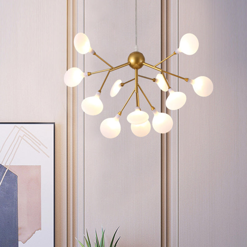 LED Branch Acrylic Chandelier Light Fixture Contemporary Pendant Lighting for Living Room Clearhalo 'Iluminación' 'Lámparas de Araña' 'Lámparas de Techo' 'Modern Chandeliers' 'Modern' Hogar' 2026337