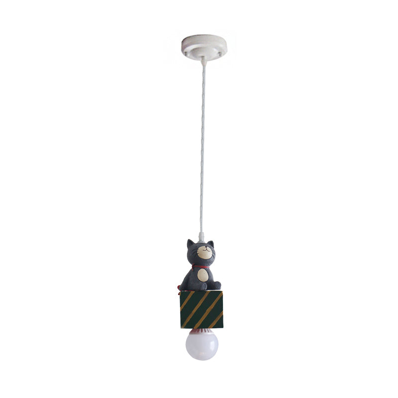 Resin Animal Suspension Light Dining Room Corridor Contemporary Kids Pendant Light Clearhalo 'Ceiling Lights' 'Pendant Lights' 'Pendants' Lighting' 204374