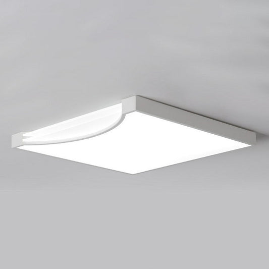 Square Shaped Flush Ceiling Light Contemporary Acrylic LED Flush Mount Lighting Fixture Clearhalo 'Ceiling Lights' 'Close To Ceiling Lights' 'Close to ceiling' 'Flush mount' Lighting' 2046473