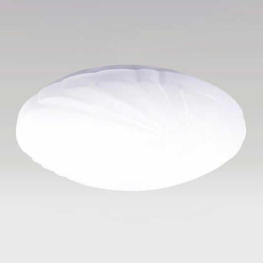Contemporary Round Flush Ceiling Light Acrylic Bedroom LED Flush Mount Lighting Fixture in White Clearhalo 'Ceiling Lights' 'Close To Ceiling Lights' 'Close to ceiling' 'Flush mount' Lighting' 2046613