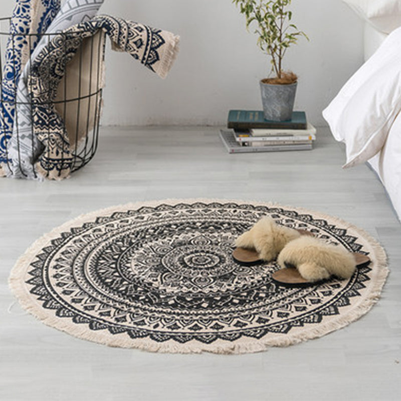 Empire Floral Area Rug Multicolor Victorian Carpet Synthetics Stain  Resistant Anti-Slip Backing Pet Friendly Rug for Lounge - Clearhalo