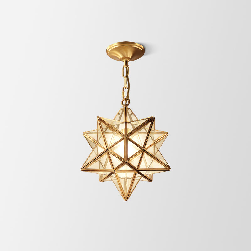 Gold Single-Bulb Ceiling Light Simplicity Metal Geometric Shaped Hanging Pendant Light Clearhalo 'Ceiling Lights' 'Pendant Lights' 'Pendants' Lighting' 2058159