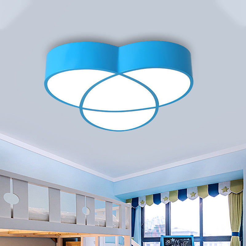 Flower Shaped Ceiling Light Modern Stylish Acrylic Flush Mount Light for Restaurant Clearhalo 'Ceiling Lights' 'Close To Ceiling Lights' 'Close to ceiling' Lighting' 205823