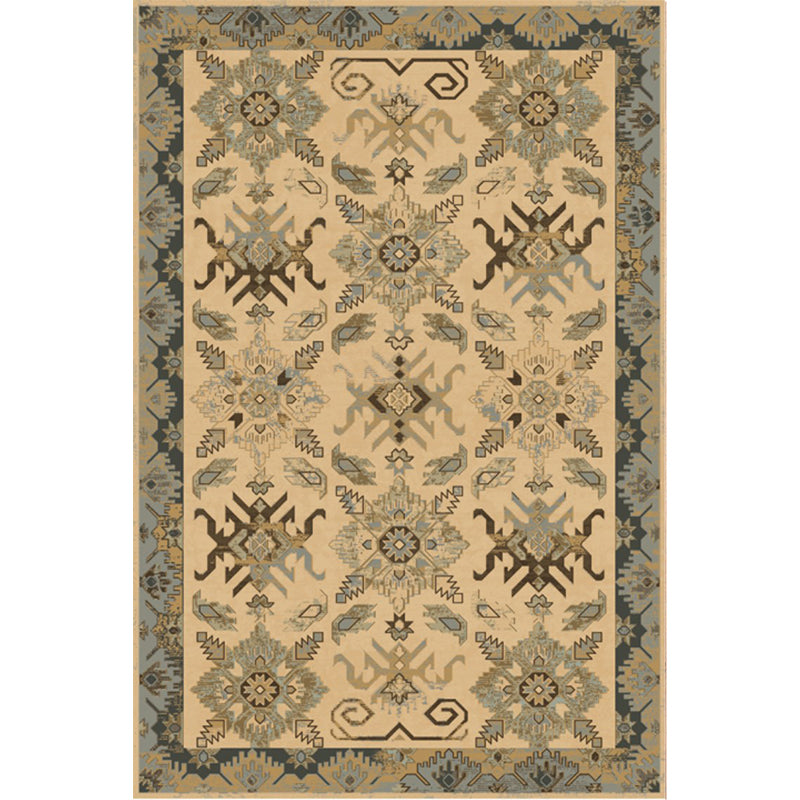 Unusual Rhombus Patterned Rug Multi-Color Moroccan Rug Polyester Pet Friendly Stain Resistant Non-Slip Carpet for Great Room Beige Clearhalo 'Area Rug' 'Moroccan' 'Rugs' Rug' 2059169