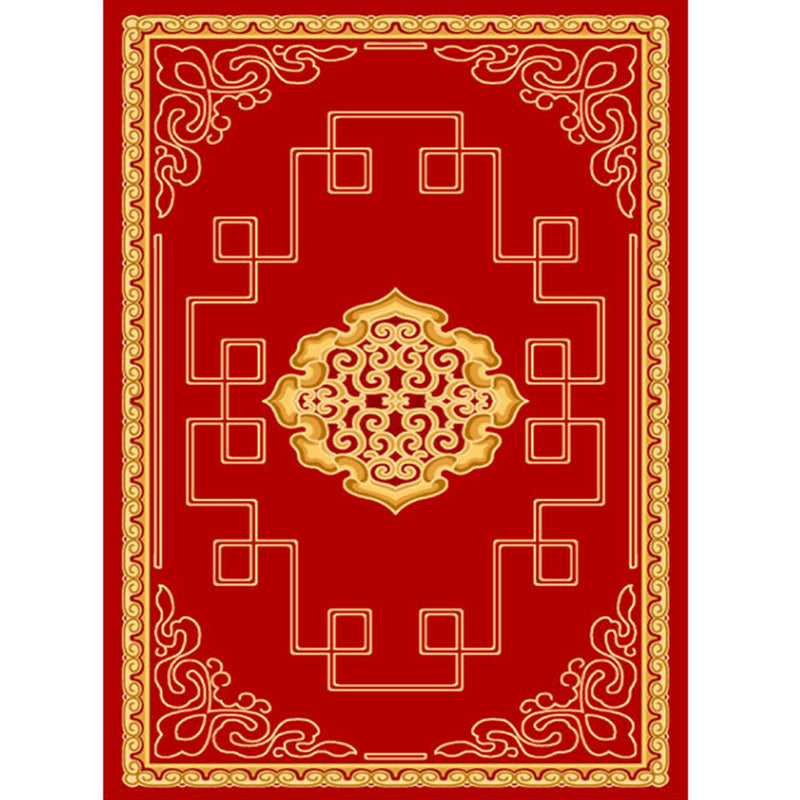 Fancy Chinoiserie Rug Multi Color Floral Area Carpet Non-Slip Backing Stain Resistant Pet Friendly Rug for Living Room Clearhalo 'Area Rug' 'Moroccan' 'Rugs' Rug' 2059258
