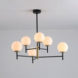 Multi Layer Radial Ceiling Chandelier Modern Blue/Amber/Smoke Gray Glass 6/8 Lights Living Room Hanging Lamp Clearhalo 'Ceiling Lights' 'Chandeliers' 'Glass shade' 'Glass' 'Modern Chandeliers' 'Modern' Lighting' 206604