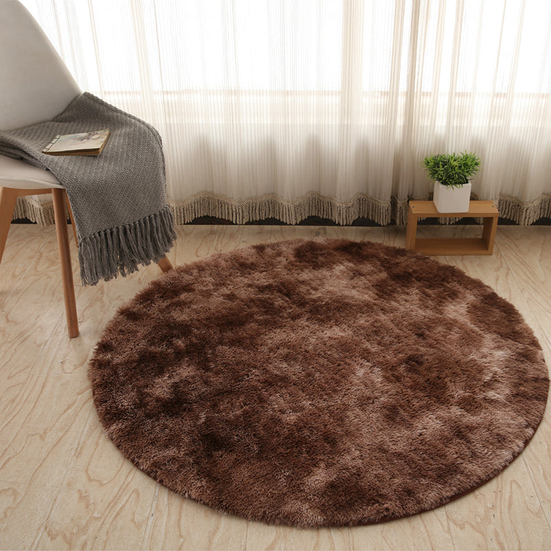 Chic Multicolor Nordic Style Rug Shag Tie Dye Rug Machine Washable Anti-Slip Backing Stain Resistant Carpet for Home Decoration Coffee Clearhalo 'Area Rug' 'Casual' 'Rugs' Rug' 2070586