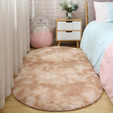 Relaxing Bedroom Foot Rug Multi Color Plain Carpet Shag Washable Pet Friendly Indoor Rug Light Camel Clearhalo 'Area Rug' 'Casual' 'Rugs' Rug' 2070656