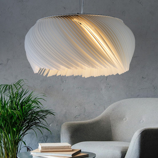 White Drum Pendant Light Simple Style 1 Light Plastic Hanging Light for Living Room Clearhalo 'Ceiling Lights' 'Modern Pendants' 'Modern' 'Pendant Lights' 'Pendants' Lighting' 208329