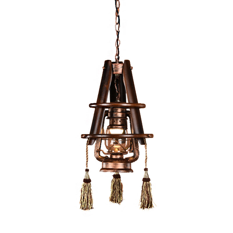 Lantern Dining Room Hanging Light Kit Coastal Clear Glass 1 Light Weathered Copper Pendant Lighting Clearhalo 'Art Deco Pendants' 'Cast Iron' 'Ceiling Lights' 'Ceramic' 'Crystal' 'Industrial Pendants' 'Industrial' 'Metal' 'Middle Century Pendants' 'Pendant Lights' 'Pendants' 'Tiffany' Lighting' 210350