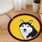 Adorable Animal Patterned Rug Multi-Colored Princess Rug Polypropylene Non-Slip Stain Resistant Washable Carpet Yellow Clearhalo 'Area Rug' 'Rug' 2105891