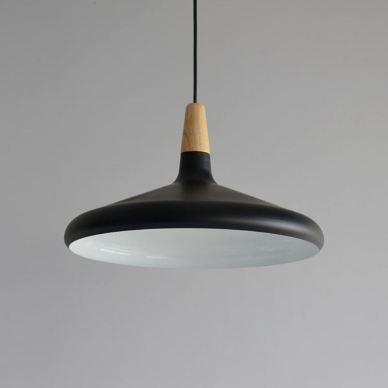 Cone Shade Ceiling Light Simplicity Metallic 1��Head Dining Room Pendant Light Fixture Clearhalo 'Ceiling Lights' 'Modern Pendants' 'Modern' 'Pendant Lights' 'Pendants' Lighting' 2121228