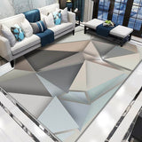 Artistic Multicolor Geometric Rug Polypropylene Simplicity Rug Stain Resistant Pet Friendly Non-Slip Carpet for Living Room Gray-Pink Clearhalo 'Area Rug' 'Rug' 2121762