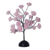 Tree Branch Plastic LED Table Light Artistic Black Battery Nightstand Lamp for Bedroom Clearhalo 'Night Lights' 'Wall Lights' Lighting' 2137552