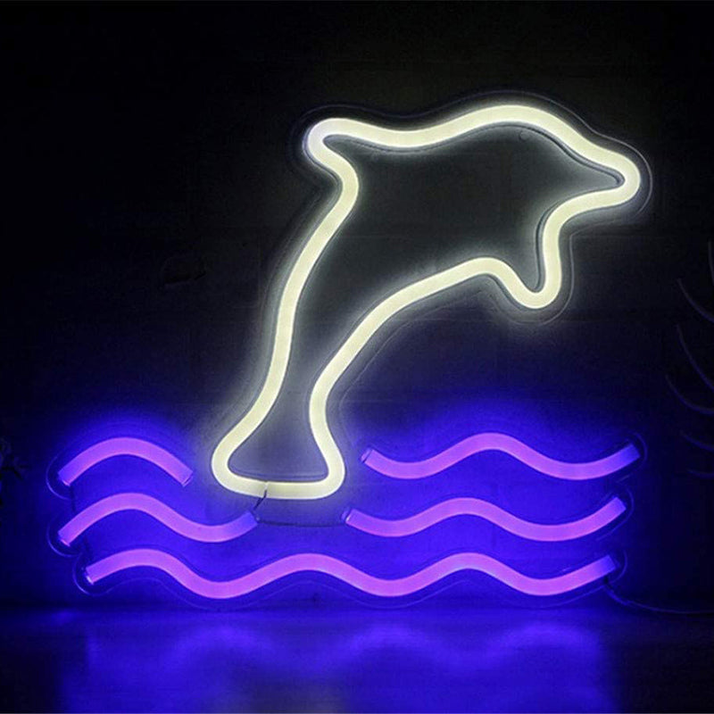 Plastic Cartoon Shaped USB Wall Lighting Artistic LED Neon Night Light for Living Room Clearhalo 'Night Lights' 'Wall Lights' Lighting' 2137752