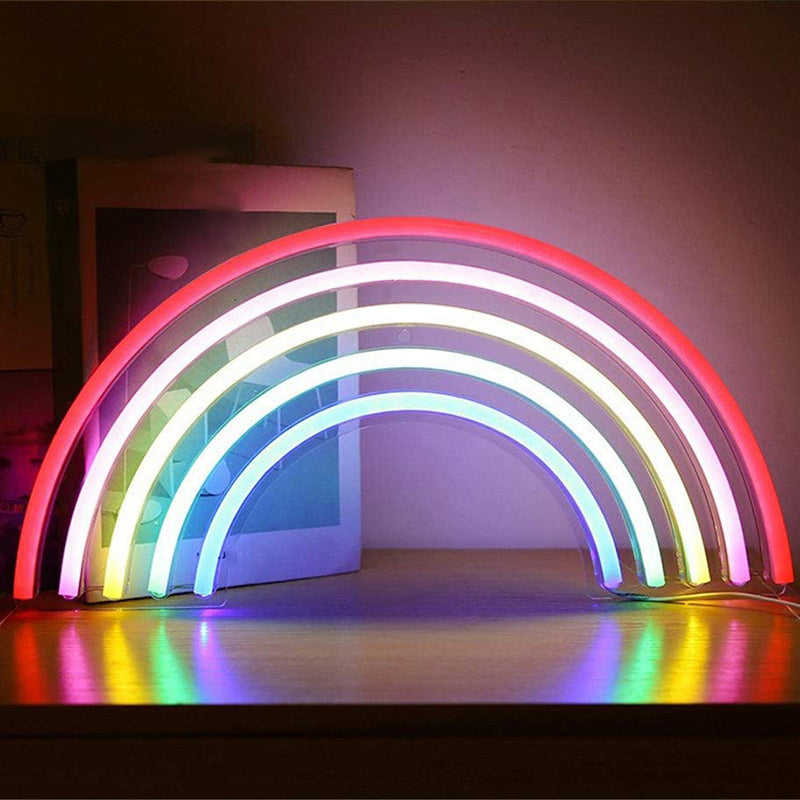 Plastic Cartoon Shaped USB Wall Lighting Artistic LED Neon Night Light for Living Room Clearhalo 'Night Lights' 'Wall Lights' Lighting' 2137754